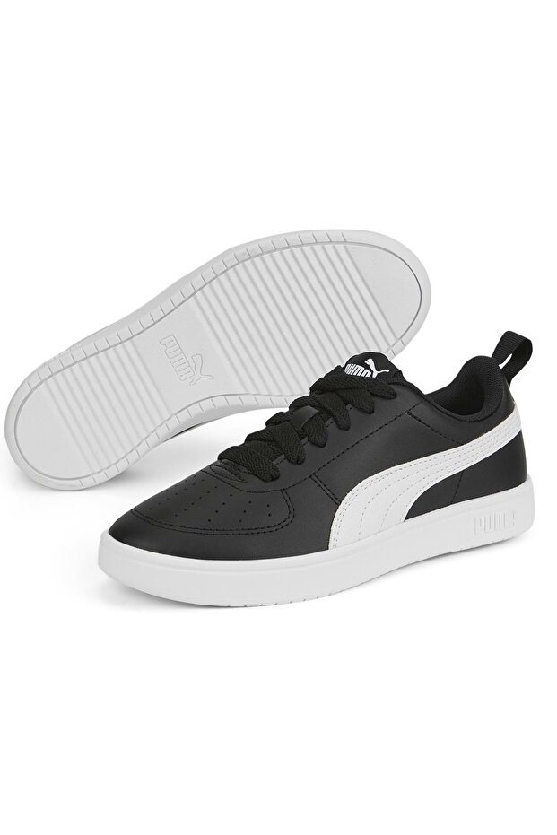 Rickie Jr 384311-11 Unisex Spor Ayakkabı SİYAH-BEYAZ - 1