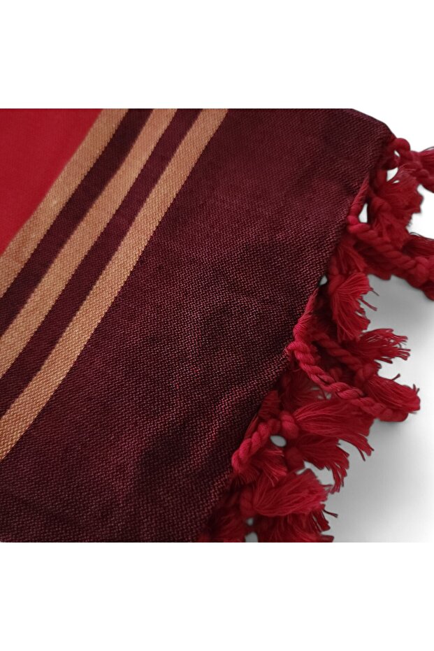 Red Delicate Peshtemal - 5