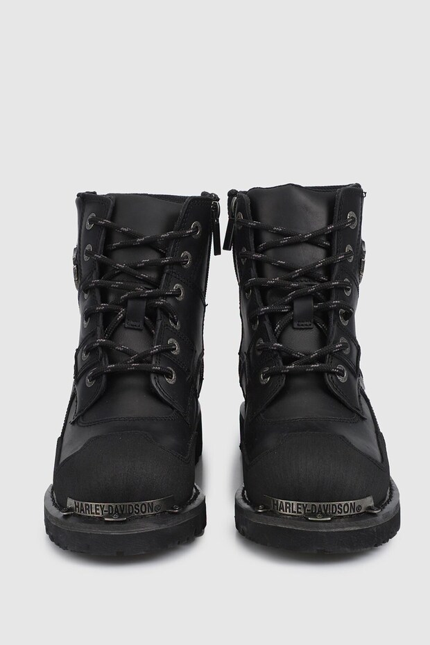 025M100320 Zak Erkek Bot - SİYAH DERİ - 2