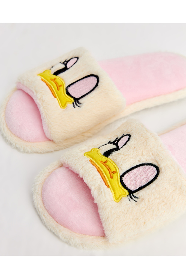 Kadın Figürlü Ev Terliği - BOBİ - 2