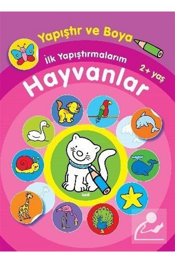 İlk Yapıştırmalarım Hayvanlar / Yapıştır Ve Boya - 1