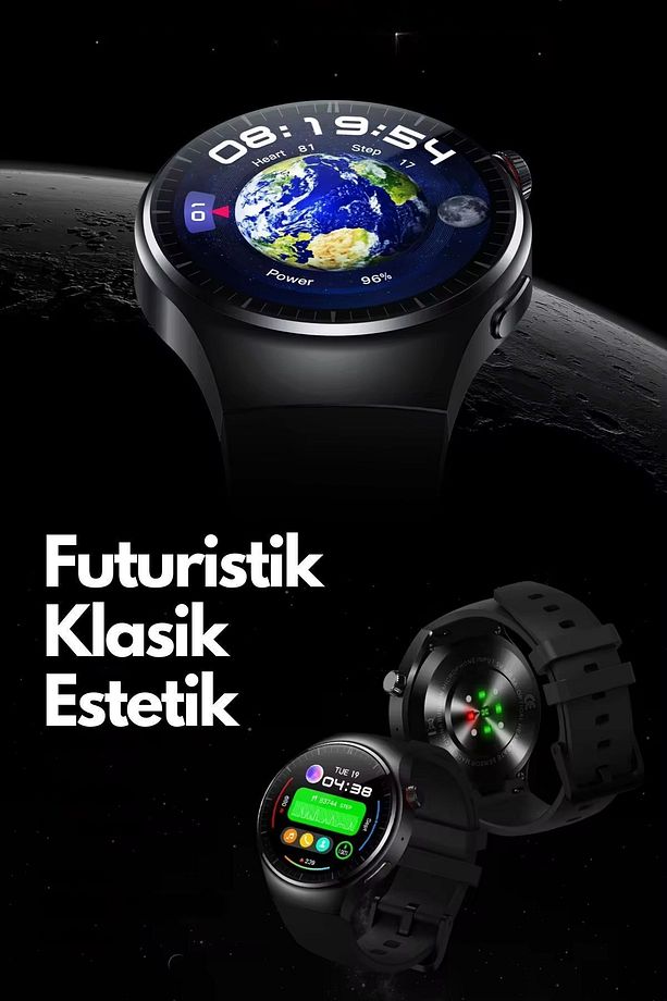 N61 Sim Kartlı Akıllı Kol Saati Amoled Ekran Android Sürüm Çift Kameralı 64gb - 4