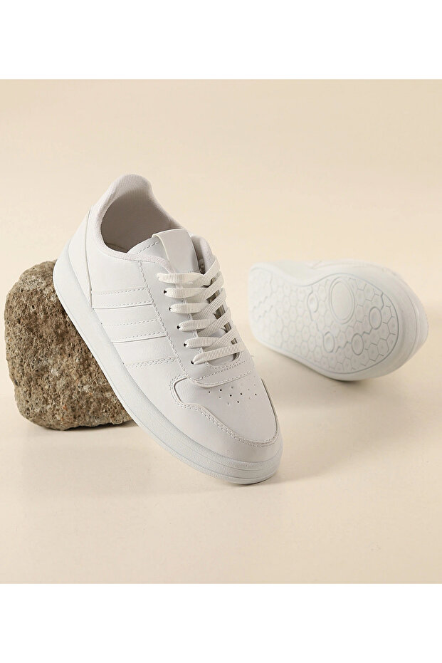 Unisex White Sneakers
