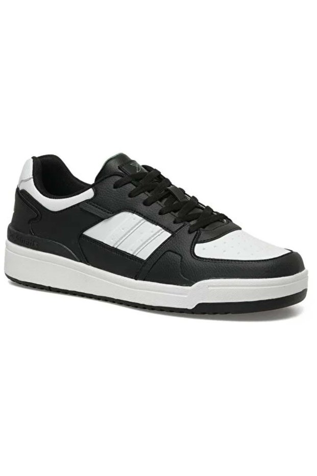 A10139509612010 101395096 Wilmo Pu 3Pr Kinetix Men's Sports Shoes BLACK/WHITE/GREEN