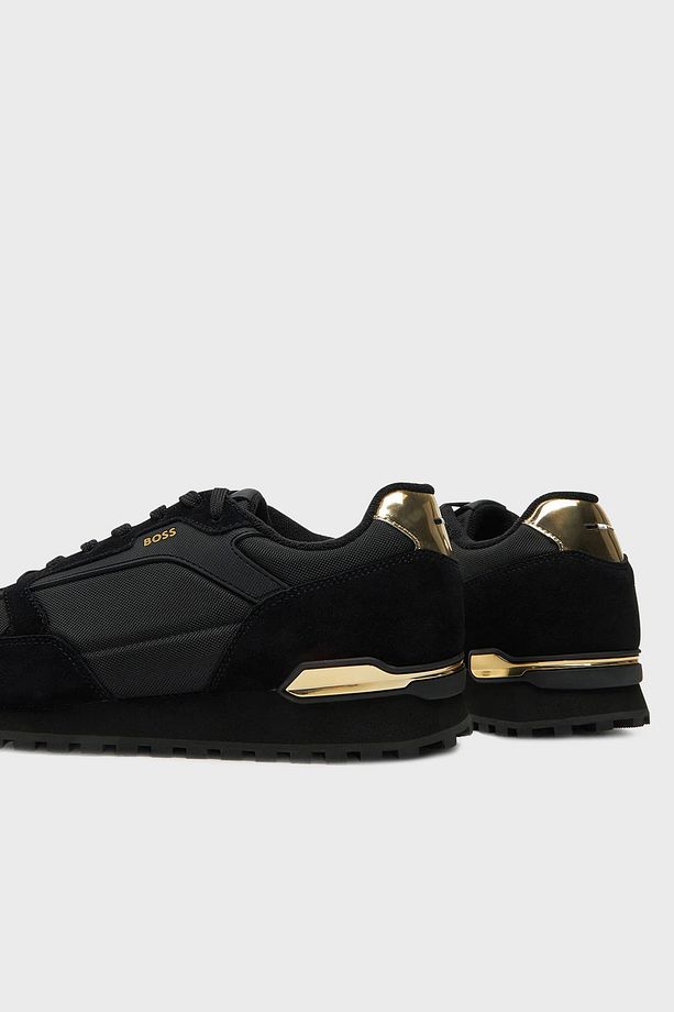 Logolu Süet Detaylı Sneaker Ayakkabı Erkek AYAKKABI 50523221 007 - 5
