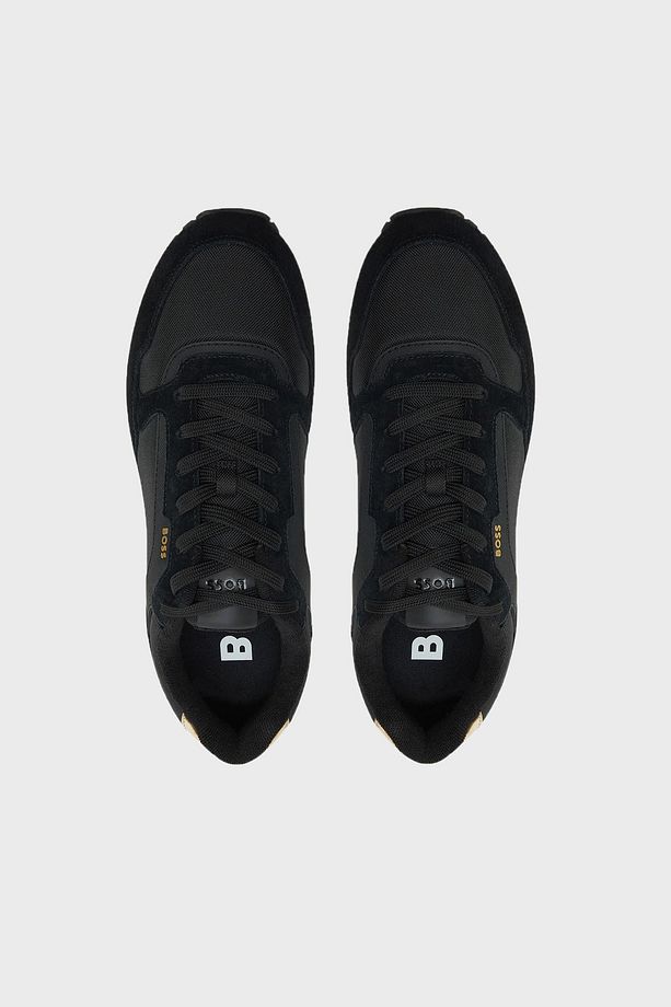 Logolu Süet Detaylı Sneaker Ayakkabı Erkek AYAKKABI 50523221 007 - 3
