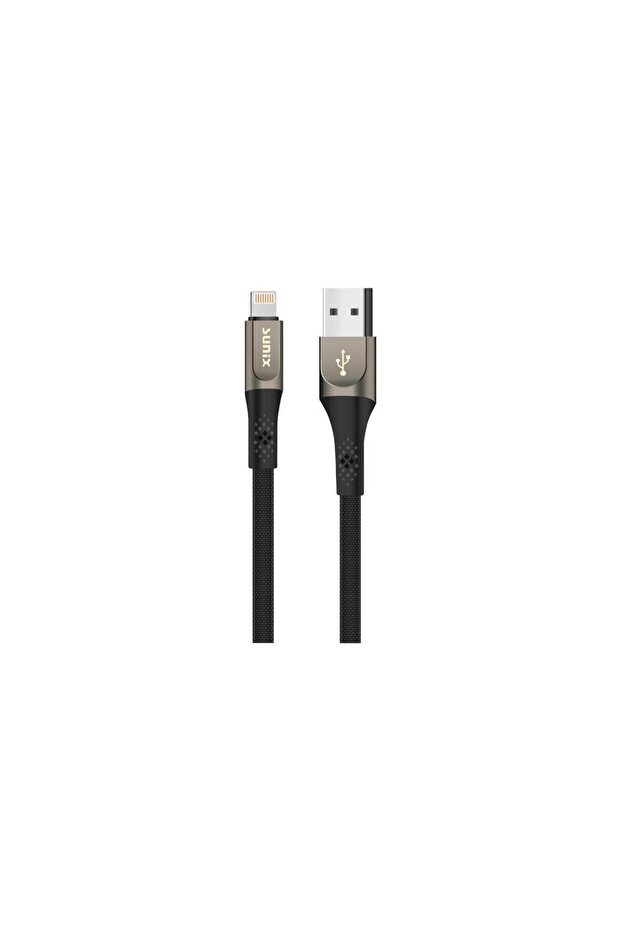 3.0a Usb-a Lightning Örgülü Secret Data Ve Şarj Kablosu Sc-121 - 1