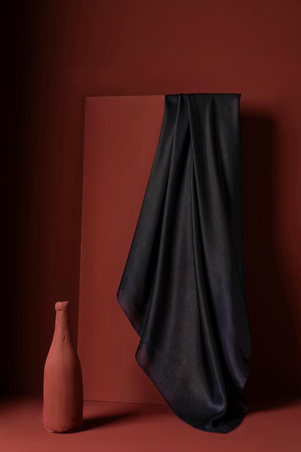 Women's Evening Dress Shiny Janjan Scarf