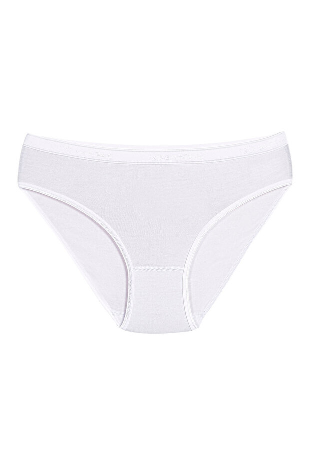 6 Pieces 94% Bamboo 6% Lycra Belted Bikini Women's Panties