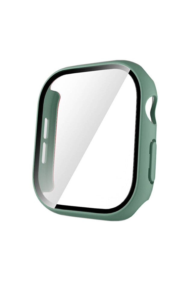 حافظة واقية للشاشة من البلاستيك الصلب مقاس 10 46 ملم من SYS Watch Gard 35 - أخضر