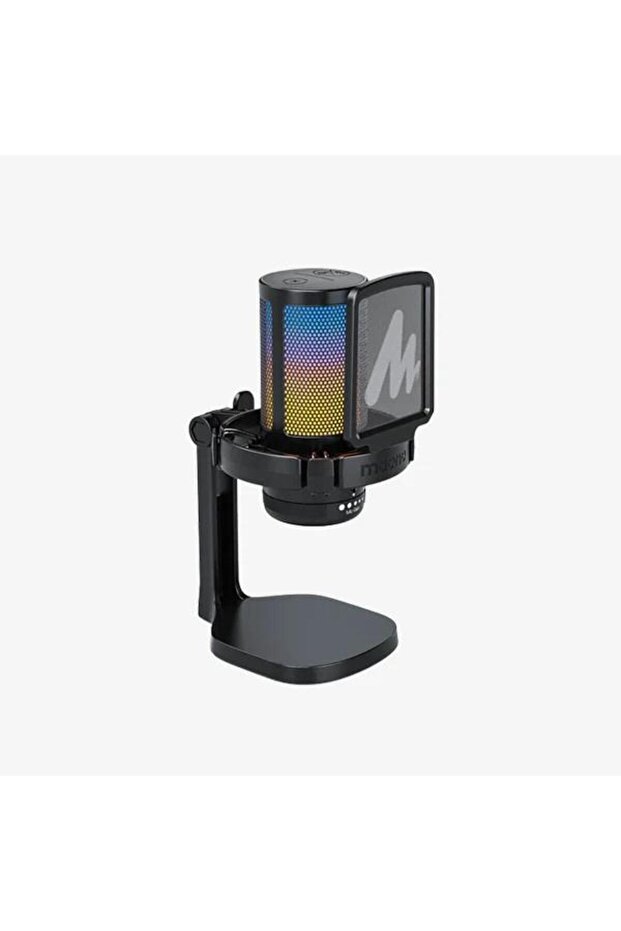 DGM20 Condenser Usb Rgb Mikrofon (Beyaz) - 1