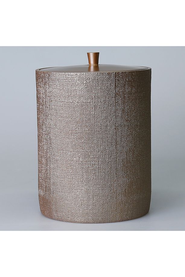 Linen Çöp Kovası Vizon - 1