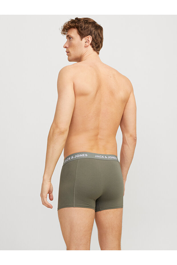 JACROB SOLID ERKEK BOXER 3 PACKET - 5