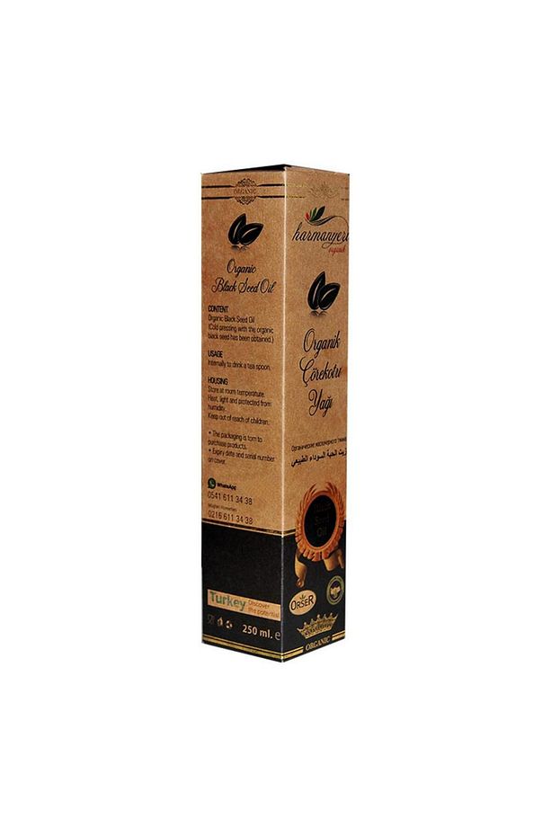 Organik Çörek Otu Yağı 250 ml Çörekotu - 5