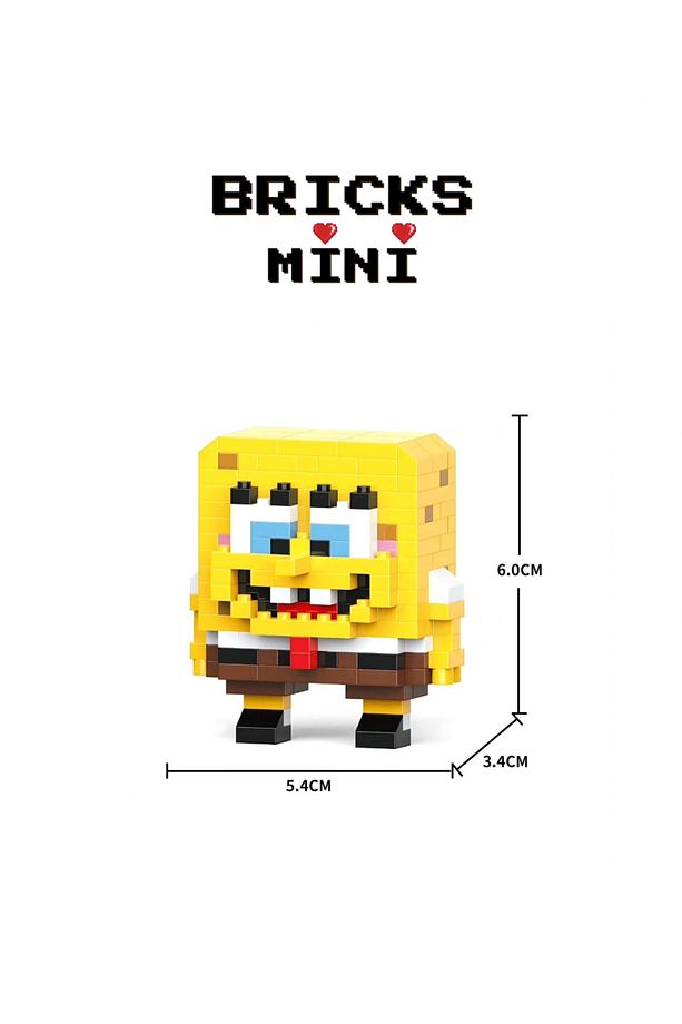 Sünger Bob Bricks Mini Lego - 4