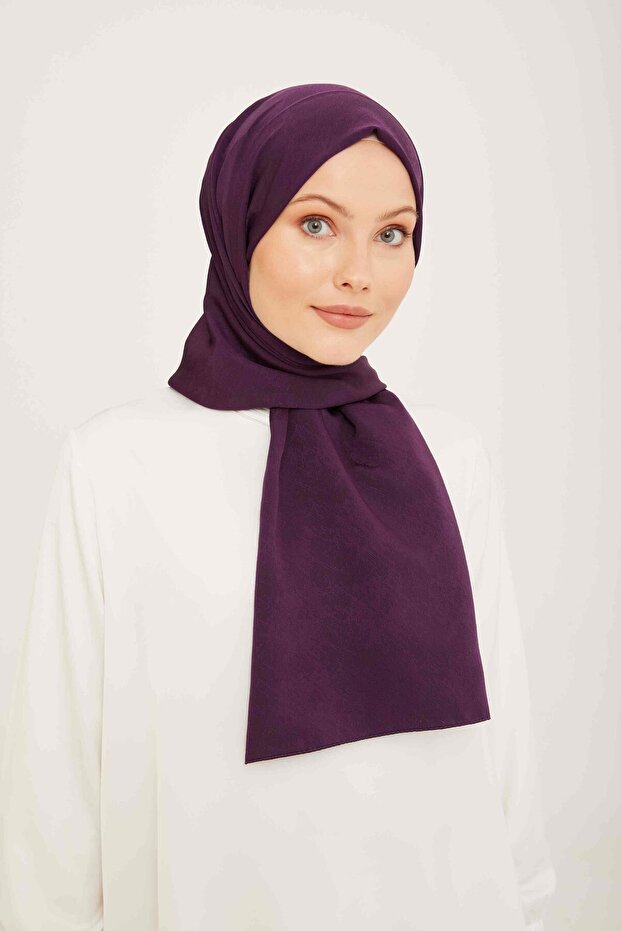 تريند J.capri شال بلون بنفسجي 8-395