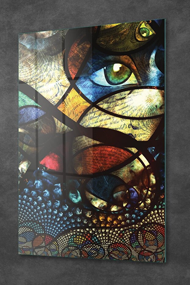 Glass Table Mixed Pattern - 2