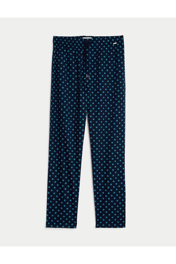 Regular Fit Desenli Pijama Altı - 5