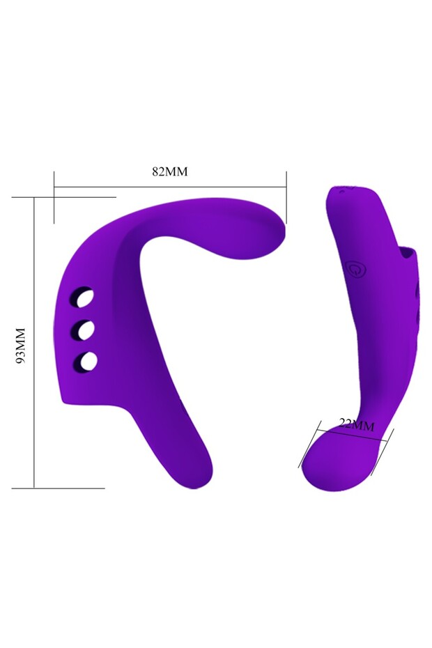 Gorgon Fingering Vibrator Black - 1