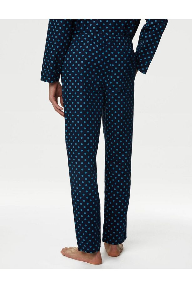 Regular Fit Desenli Pijama Altı - 2