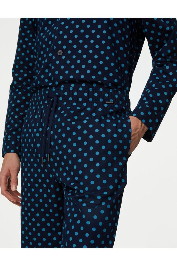Regular Fit Desenli Pijama Altı - 1