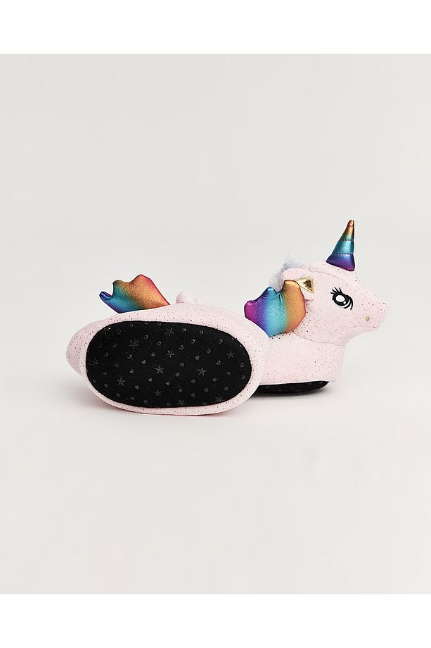 Unıssa - Unicorn Figürlü Hayvanlı Çocuk Panduf - 4