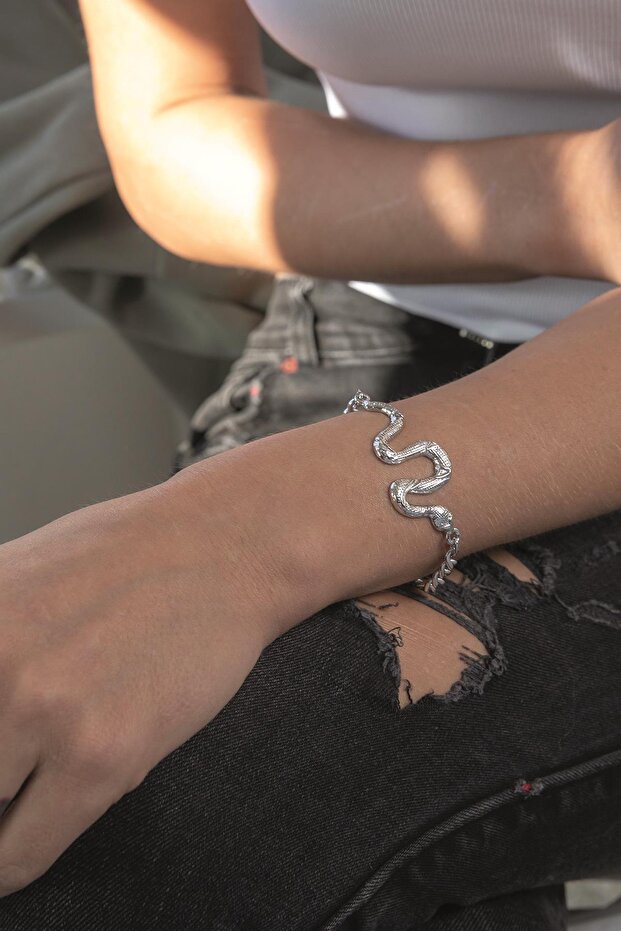 Yılan Figürlü Bileklik - 1