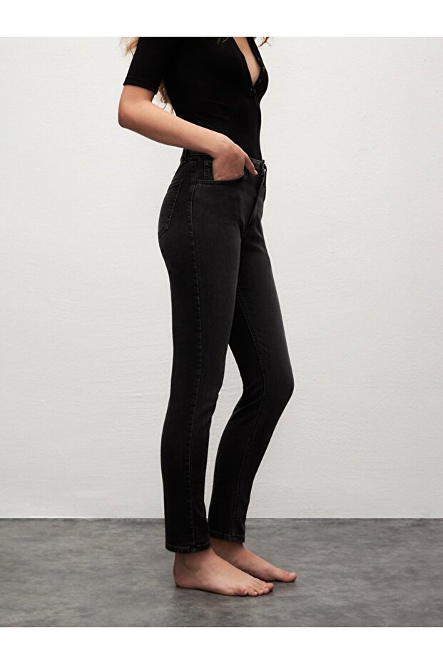 Ronna X Mıd Rıse Slım Pantolon - 4