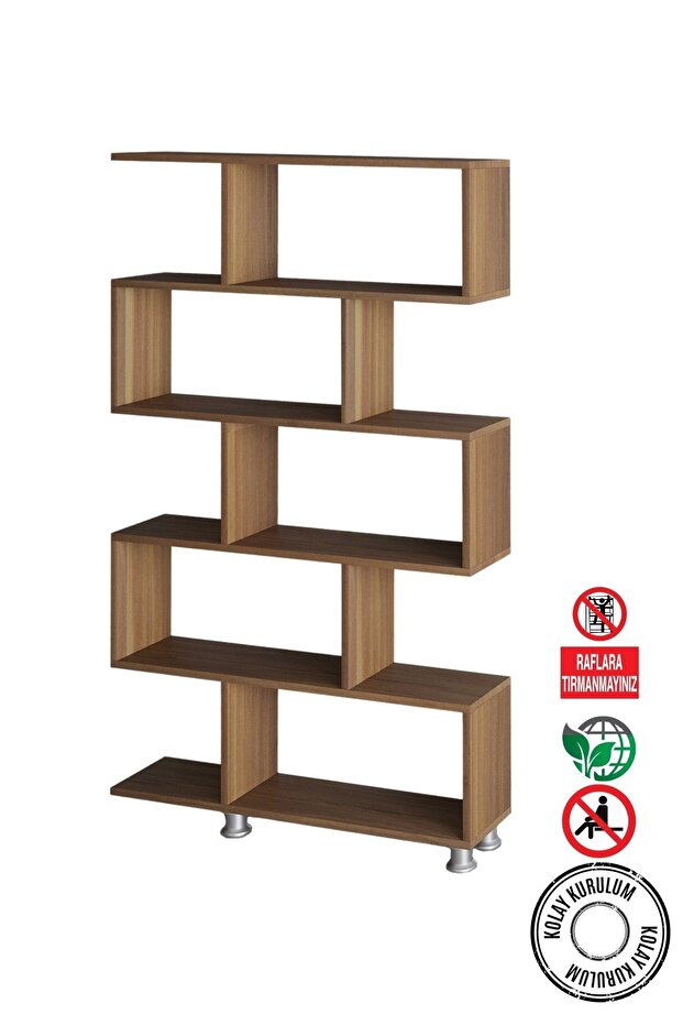 Nilüfer Kitaplık Ceviz - 3