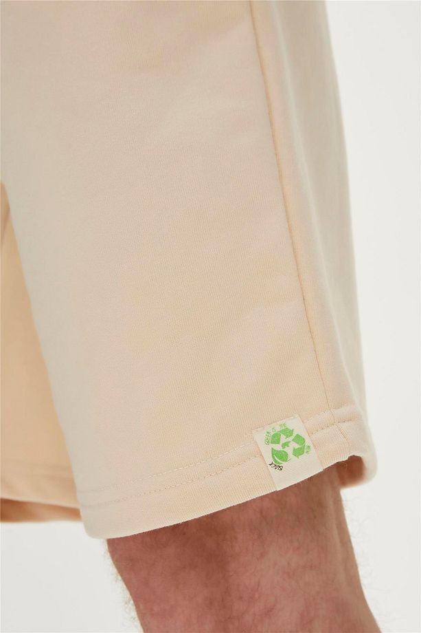 Normal Beyaz Erkek Sweat Şort 23.01.18.003_re-axel Sweatshort - 6