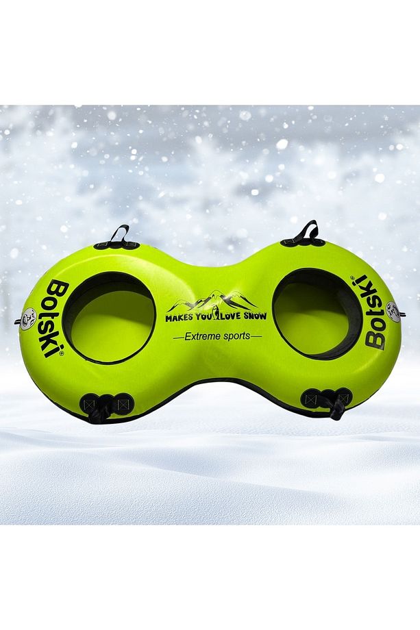 Çift kişilik neon Botski Şişme Kar Botu & Kar Kızağı - 4