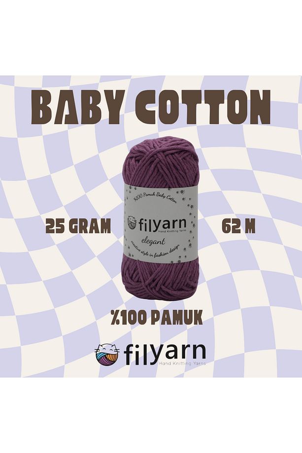 Baby Cotton El Örgü Ipi 25 gram Oeko-tex Sertifikalı Pamuk Ipi Bebek Ipi Yelek Ipi Punch Ipi - 2