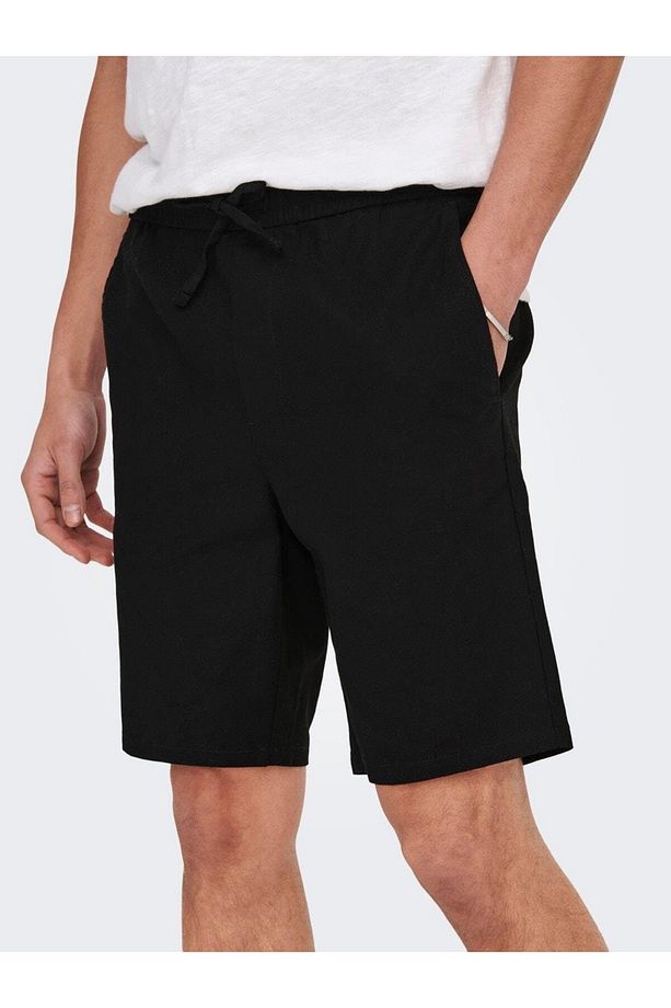 Onslinus 0007 Cot Lin Shorts Noos Erkek Şort - 5