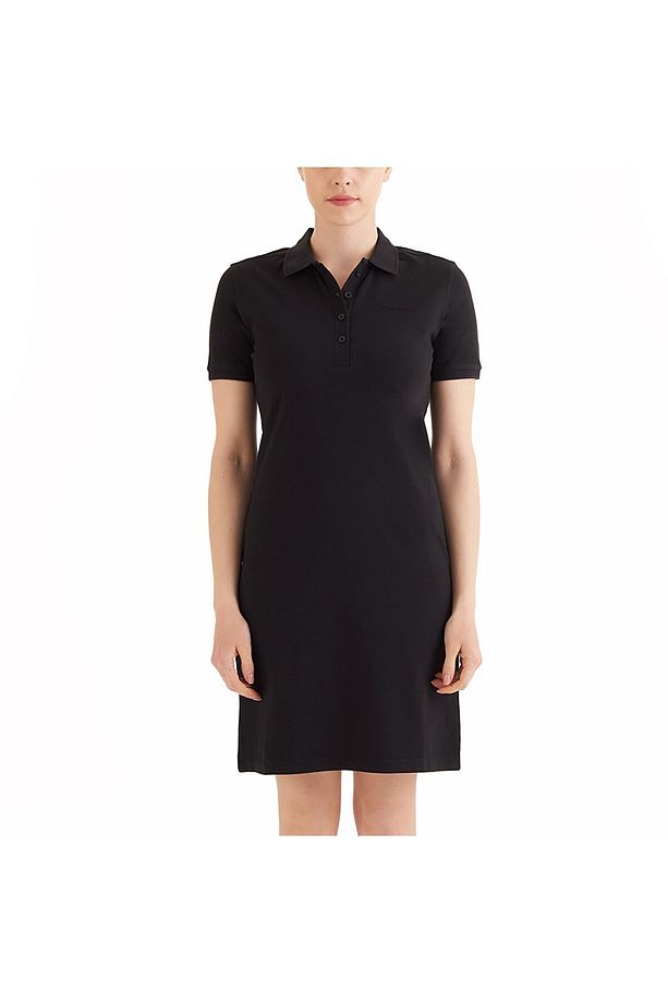 Cs0378 Csc W Basic Polo Ss Dress Kadın Elbise - 1
