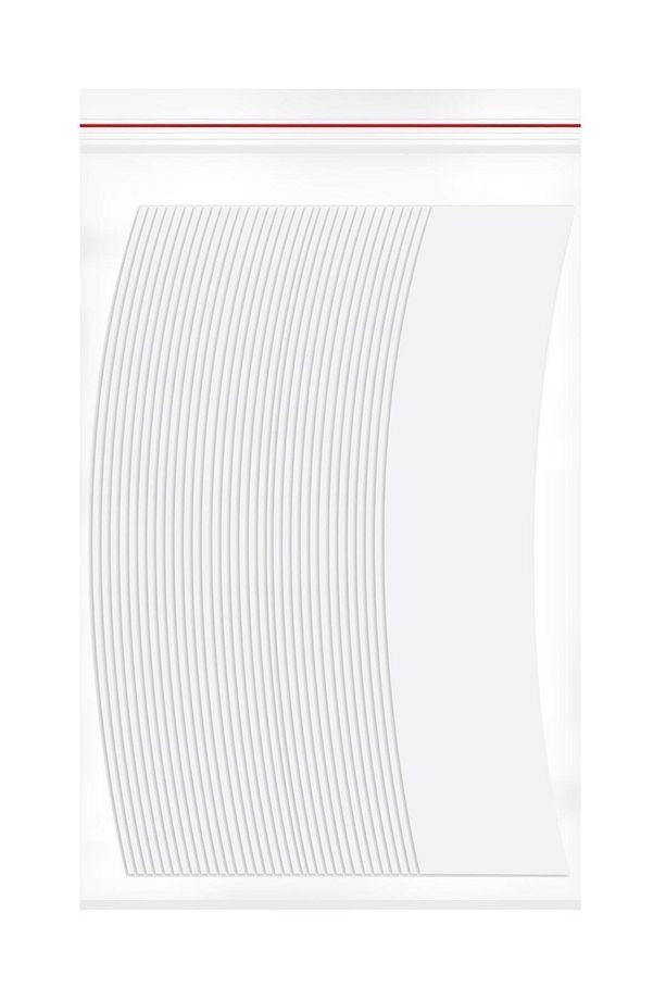 Lace Front™ Protez Saç Bandı Oval "c (2,0 X 7,5 CM) 36 Adet . - 4
