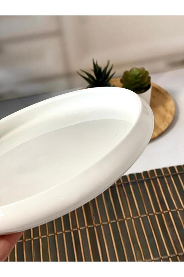 Bianco Perla Yuvarlak Tabak 20x2.5 Cm - 2