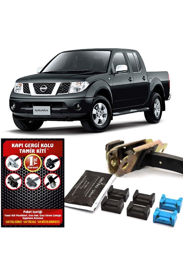 Nissan Navara Kapı Gergi (limitör) Tamir Kiti 2 Kapı Set 2004-2015 - 1