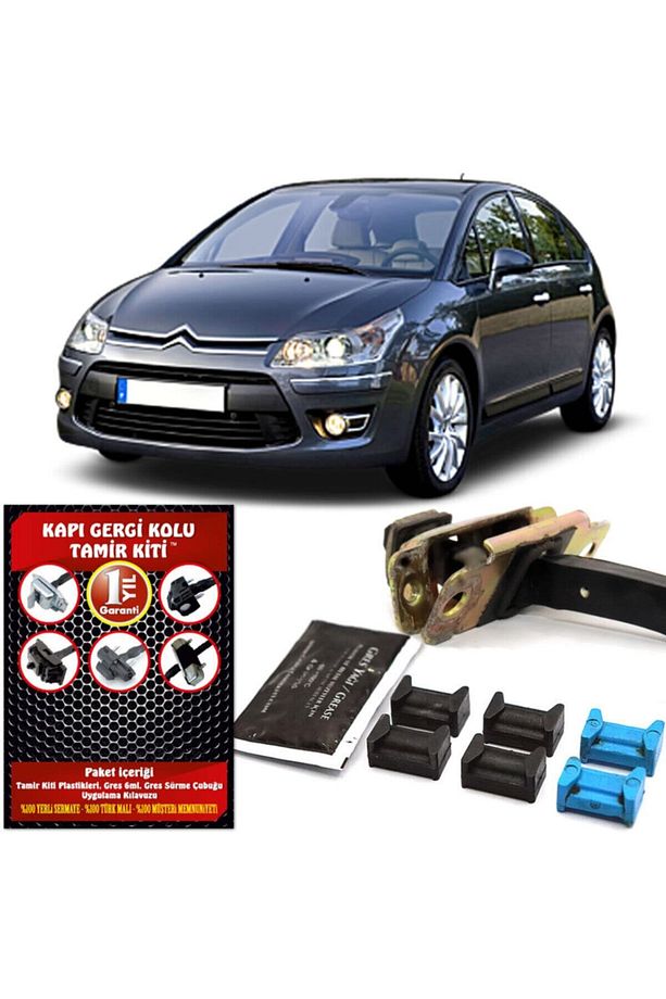 Citroen C4 Hb Arka Kapı Gergi (limitör) Tamir Kiti 2 Kapı Set 2004-2011 - 1