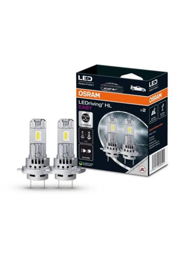 H7 Led Xenon Ampul 6500k 2 Adet Easy Seri - 1
