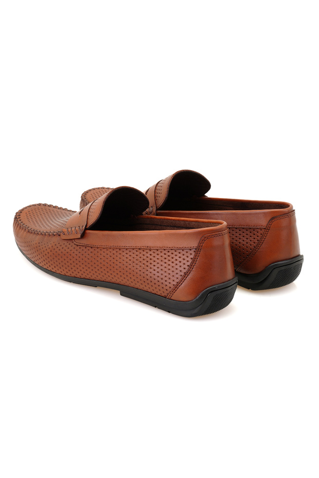 Chaney Taba Erkek Deri Loafer - 5