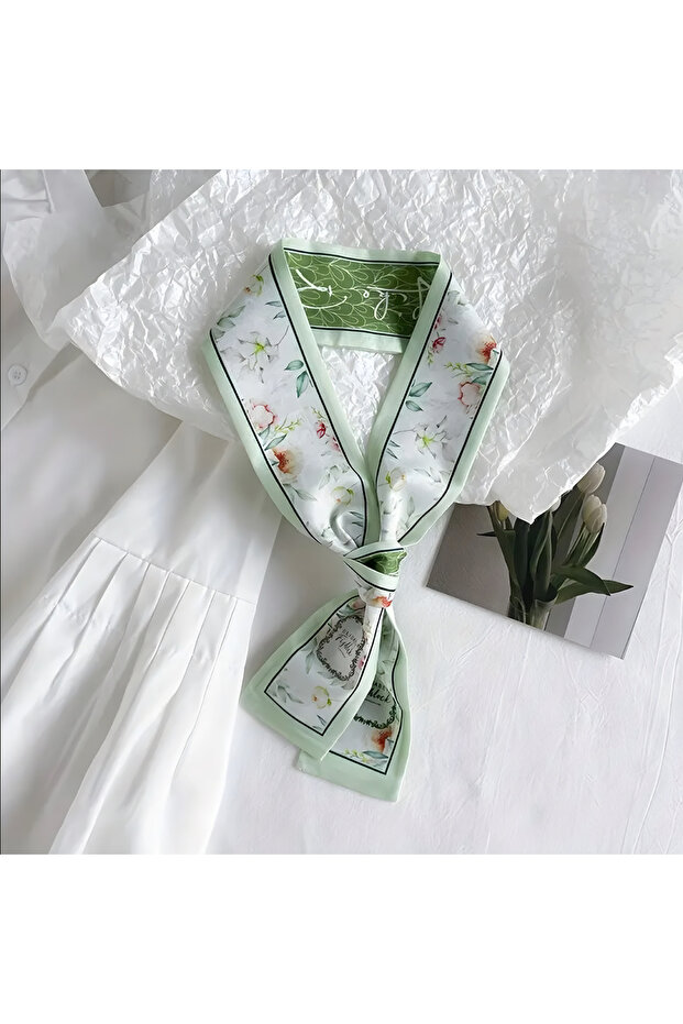 Eșarfă , Design eșarfă subțire lungă - 1