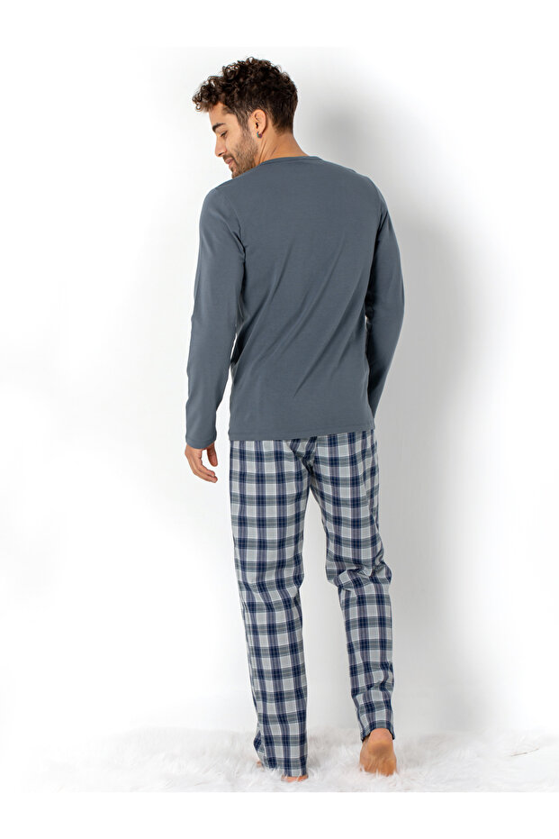 Erkek Pijama Takımı - 8