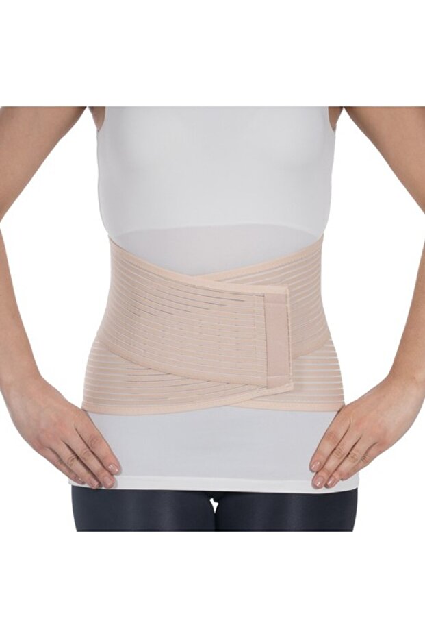 Lumbostad Corset Beige110-120cm for Waist Pain, Herniation and Scale