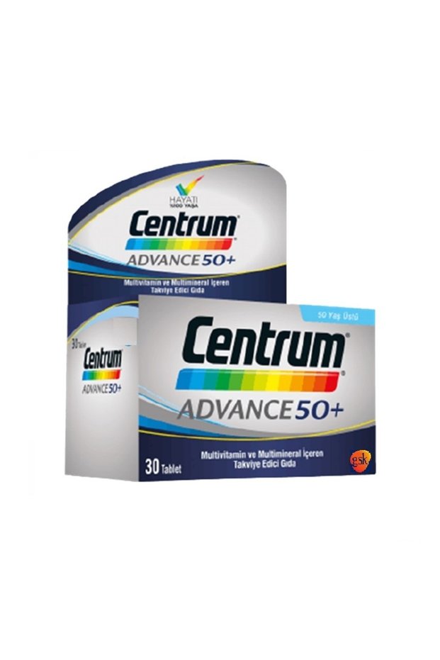 Advance 50+ Multivitamin 30 Tablet GSK
