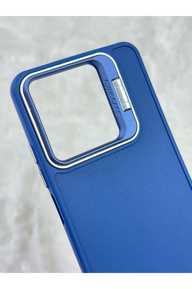 Tecno Spark 10 PRO - Stand Olabilen Tuşu Kolay Basmalı Lansman Süet Kılıf - 3