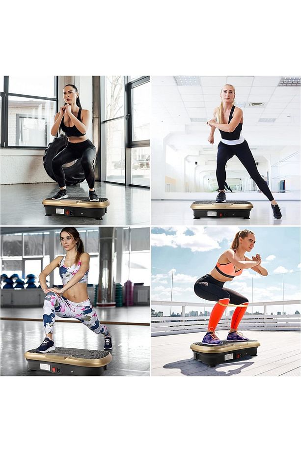 E02 Vibration 2d Yüksek Titreşimli Tüm Vücut Hızlı Yağ Yakma Ve Zayıflama Spor eğzersiz aleti - 1
