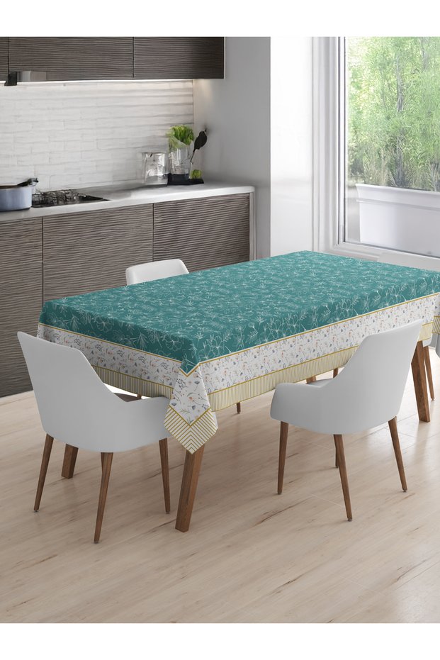 Turquoise Dream: Nature's Colors Tablecloth