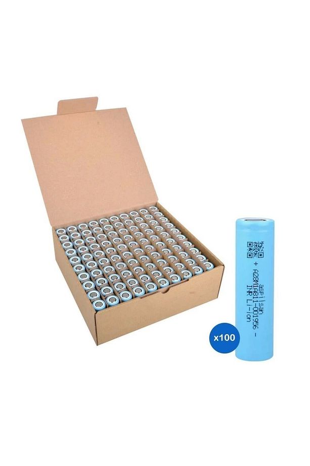 Aspilsan INR18650A28 - 3.7V 2800 mAh Li-ion Şarjlı Pil - 25A 100 Lü Paket - 1