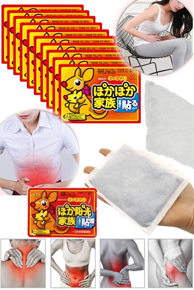 10 Adet Isınmatik Cep Sobası Vücut El Ayak Bel Isıtıcı Isımat - 1