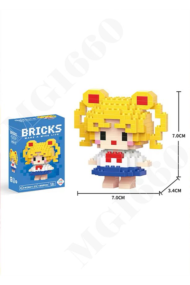 Ay Savaşçısı Sailor Moon 3d Yapboz Puzzle - 3